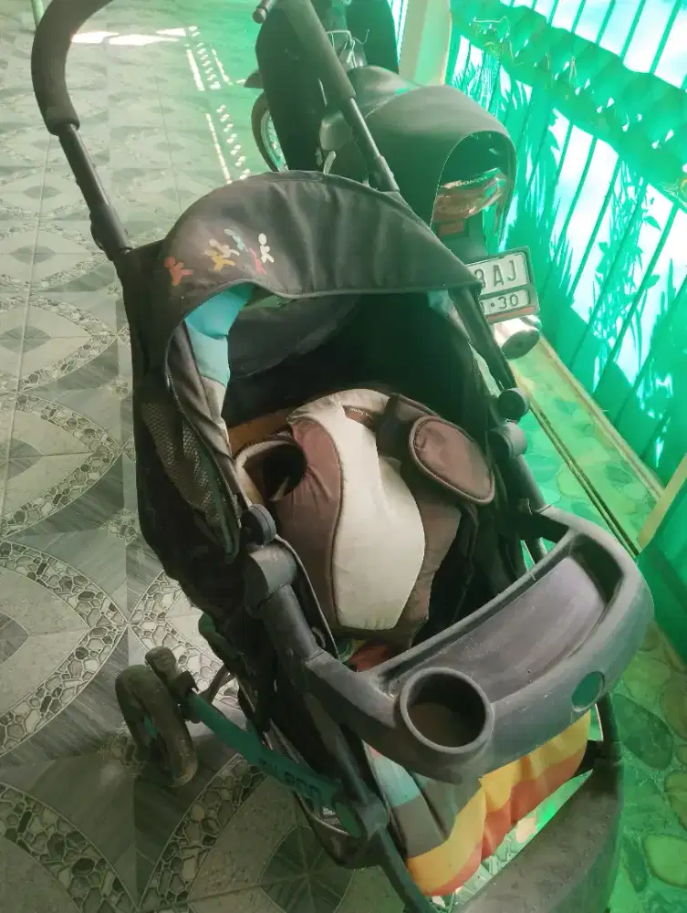 Stroller  milano dan gendongan