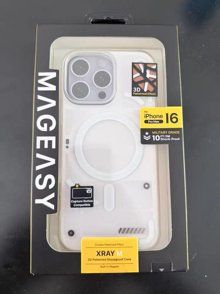 Case casing iphone 16 pro max mageasy