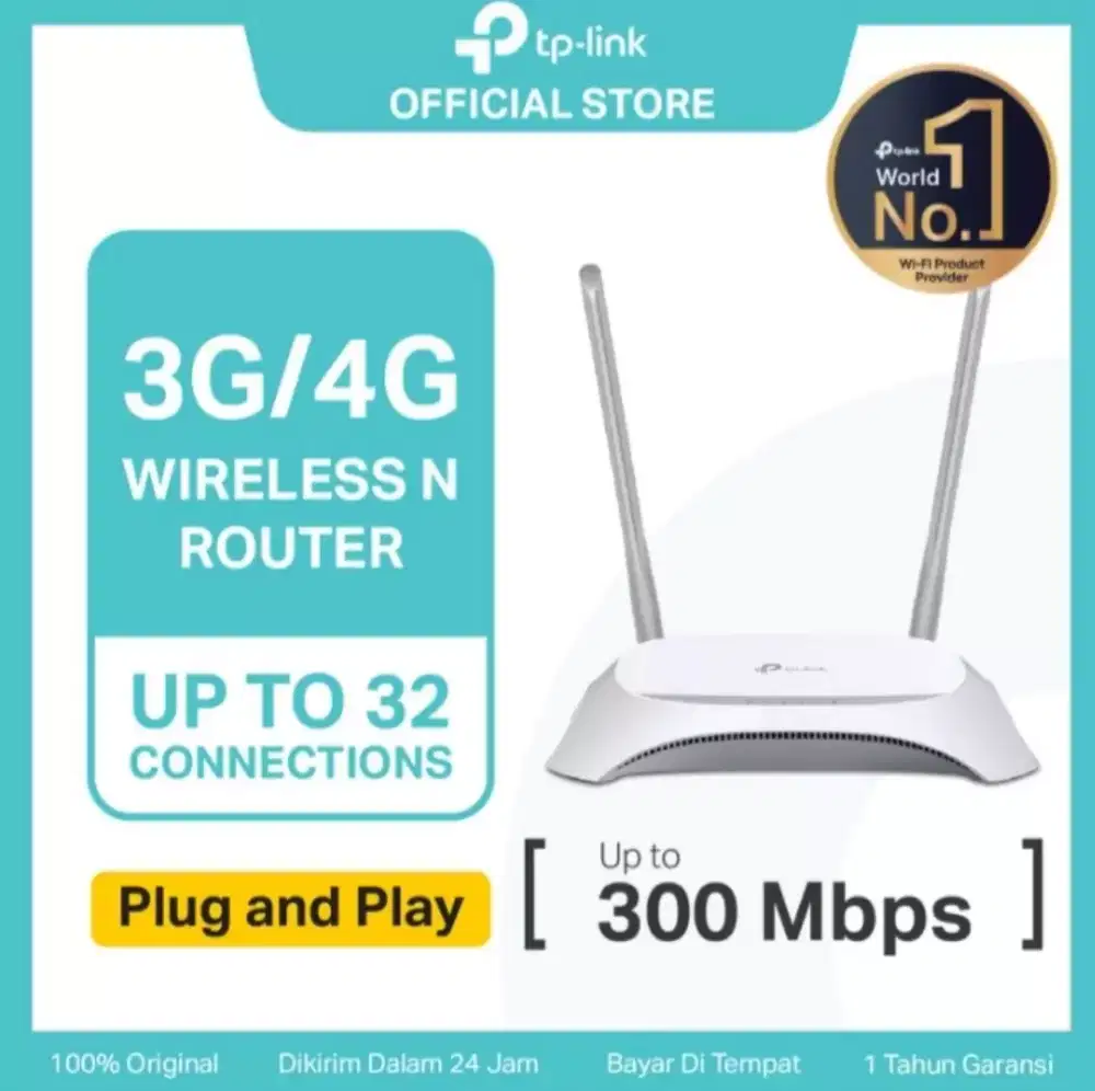 Router wifi tplink MR3420