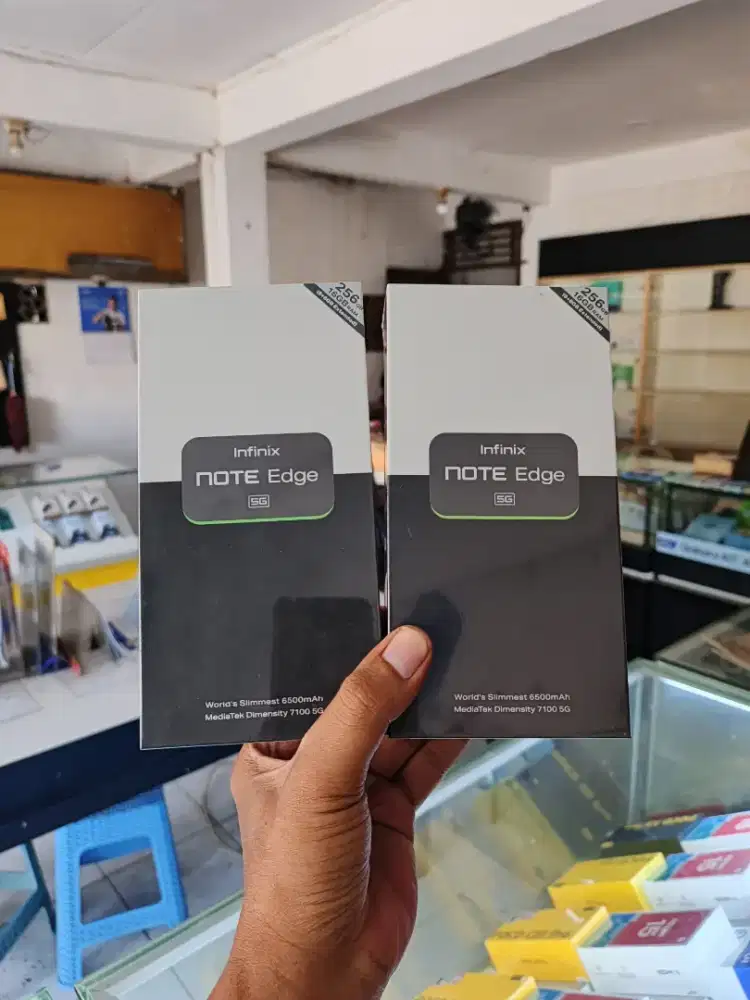 Fast respon WA Infinix Note Edge 5G 8+8/256 Garansi resmi 1thn
