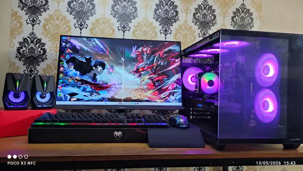PC FULLSET CORE I7 GEN-10 (16+512GB) GTX1660 SUPER, LED 24 100HZ