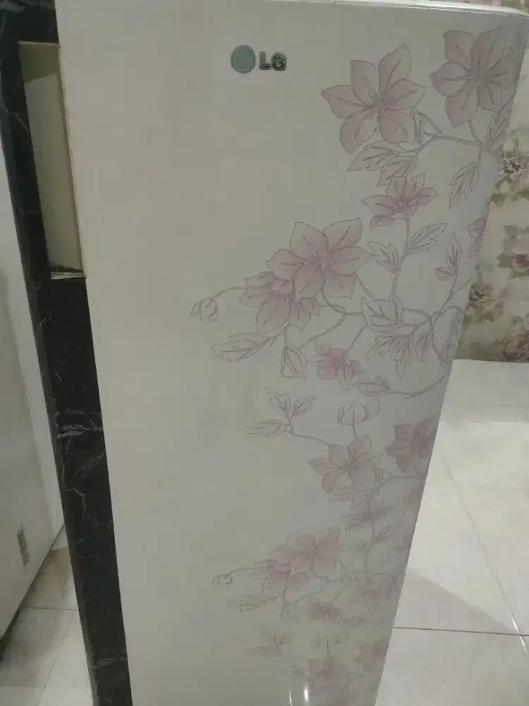 Kulkas 1 pintu merk LG siap pakai