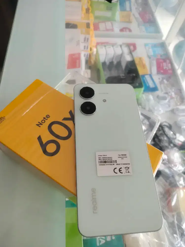 Realme note 60x Ram (4+8)/64 full set original