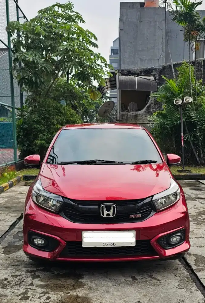 Brio RS 2020 Automatic Merah Cherry Red Coffee