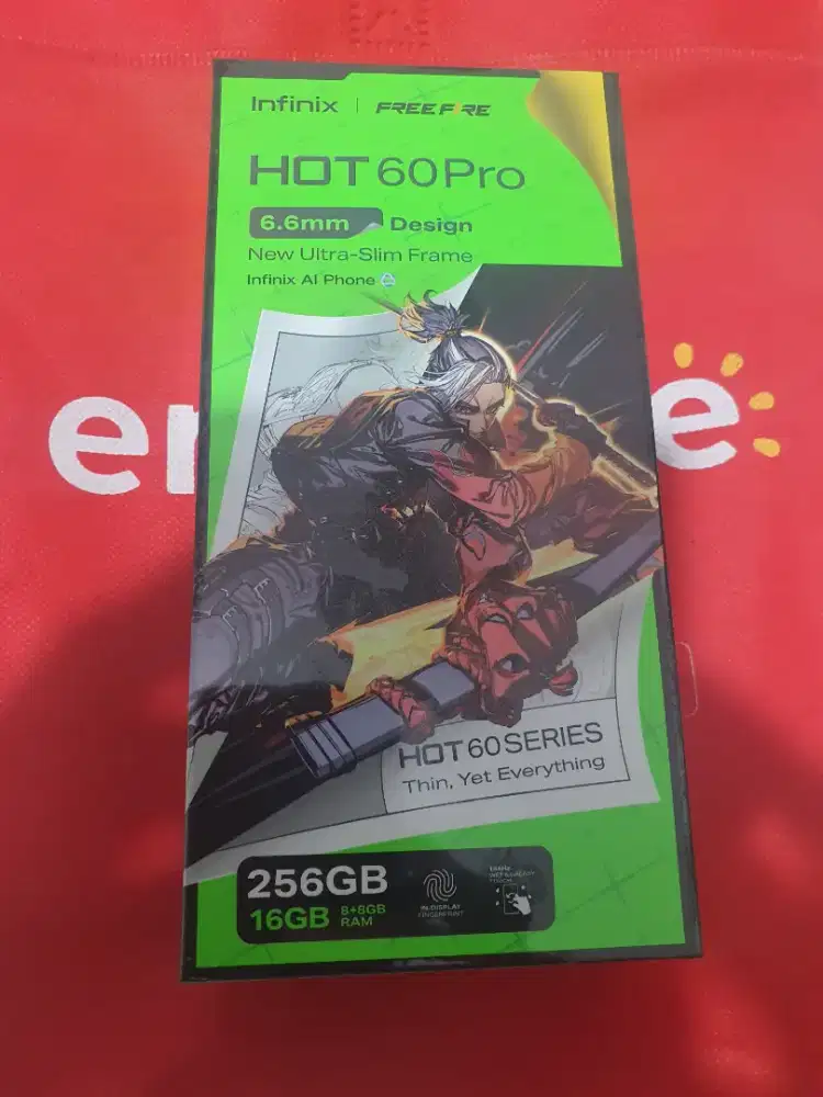 Infinix hot 60 pro 8/256 garansi resmi 1 tahun