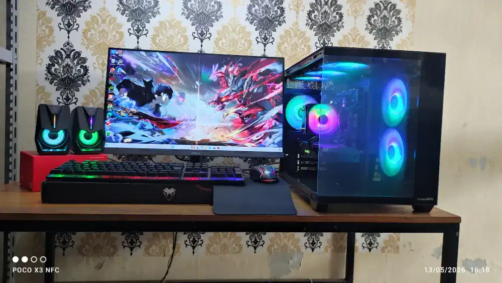 PC FULLSET CORE I7 GEN-10 (16+512GB) GTX1660 SUPER, LED 24 100HZ