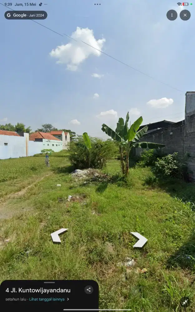 Dijual Tanah Pekarangan