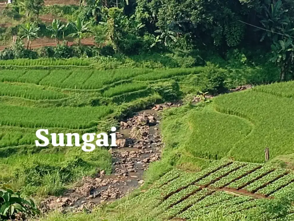 RUMAH VILA PINGGIR SUNGAI AREA SOREANG