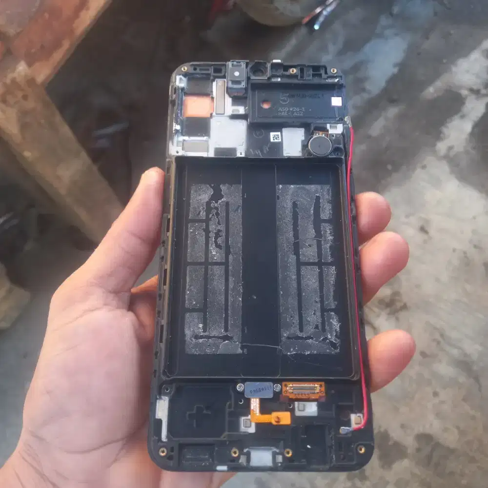 Lcd samsung a50 normal bekas copotan