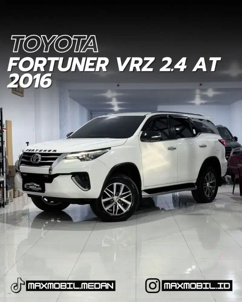 [DP 85JT‼️] TOYOTA FORTUNER 2.4 VRZ AT 2016 pemakaian 2017