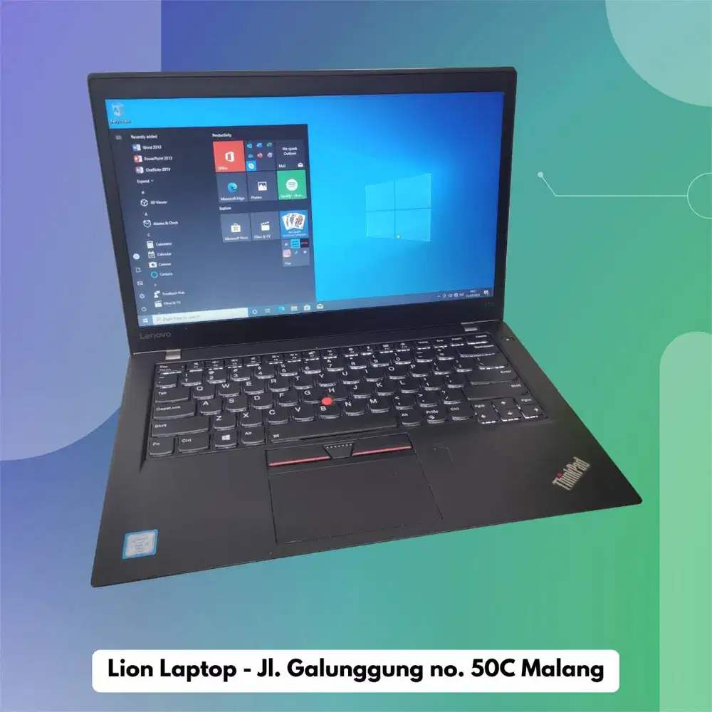 RAM 8GB SSD 256GB Core i7 SLIM Lenovo Thinkpad T470s [15|05]