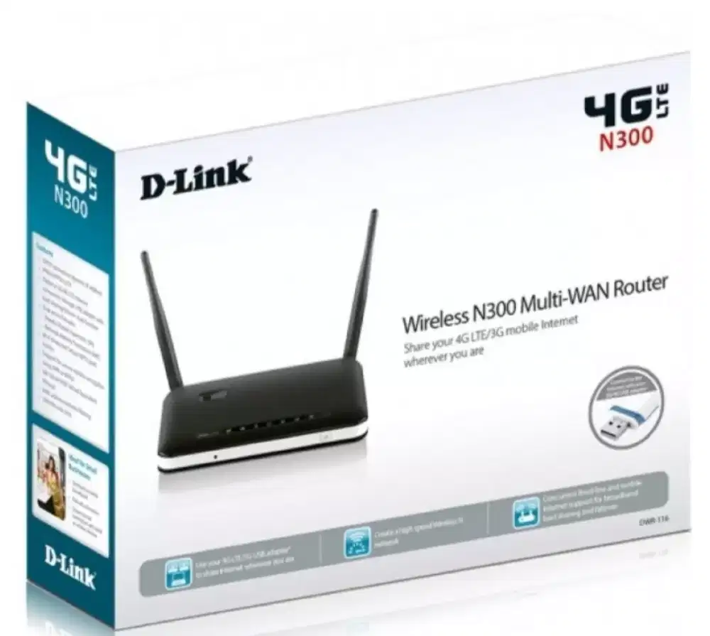 Router wifi dlink dwr116