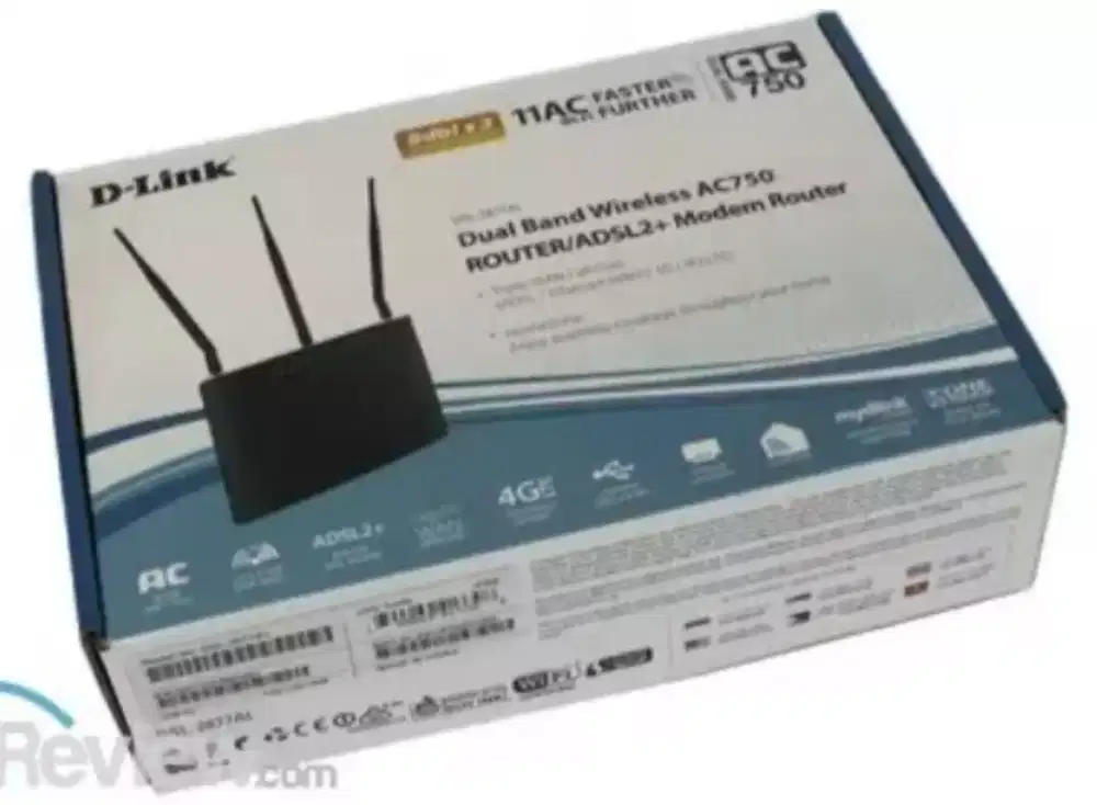 Router wifi dlink dsl 2877al