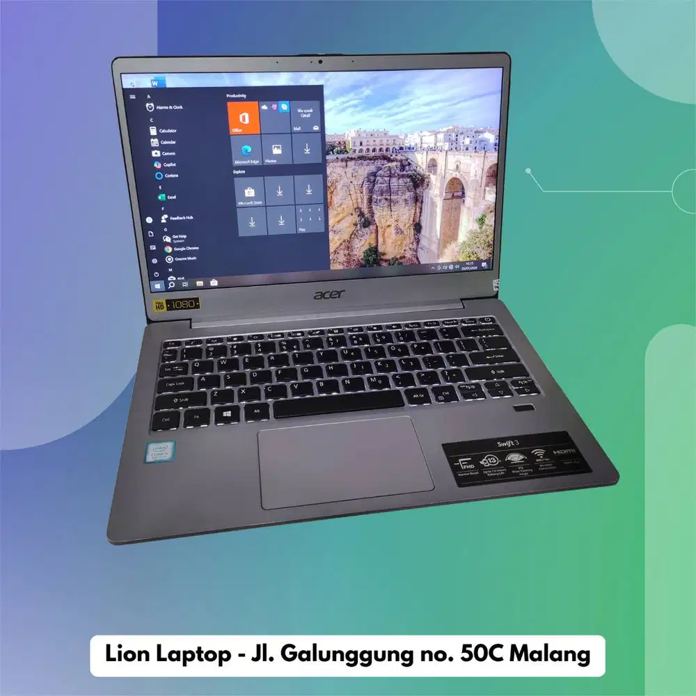 Super Slim Core i5 Gen 8 8/25 Acer Swift 3 SF313-51 [15|05]