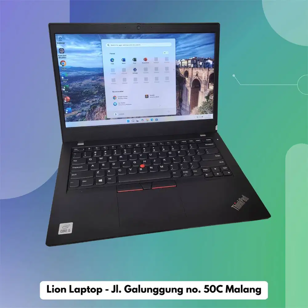 i5 Gen 10 Murah RAM 8GB SSD 256GB Lenovo Thinkpad L14 [15|05]