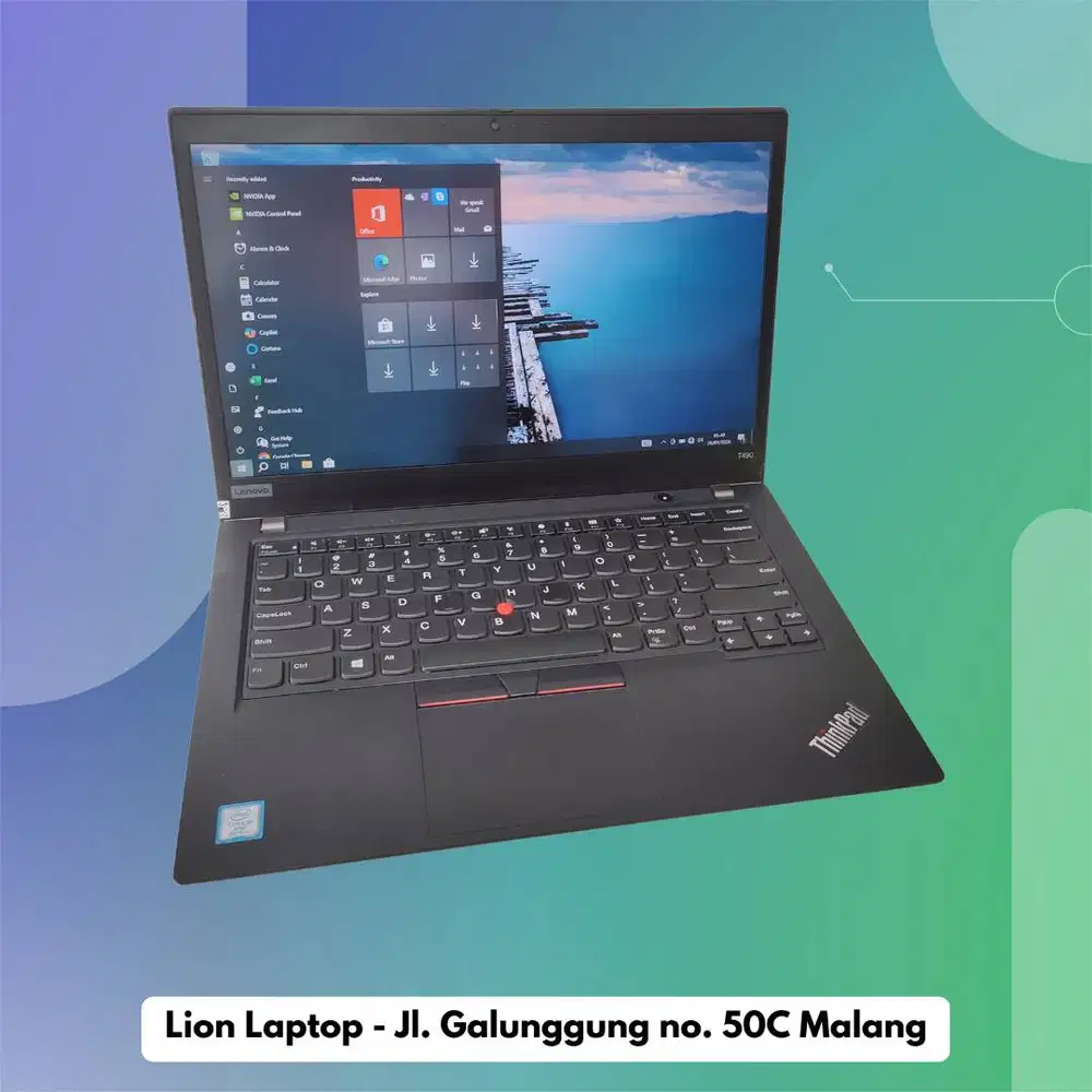 Double VGA NVIDIA Core i5 8/256 Slim Lenovo Thinkpad T490 [15|05]