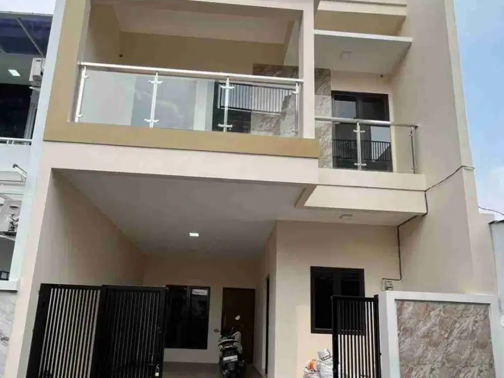 Jual Rumah Baru Siap Huni Cluster 2 Lantai Di Bintara jaya Bekasi Barat Bebas Banjir