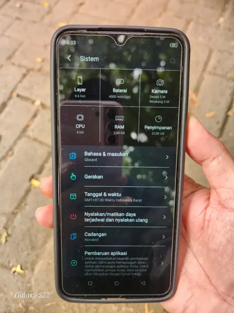 itel A49 2/32 Normal Tinggal Pakai Masih Orian