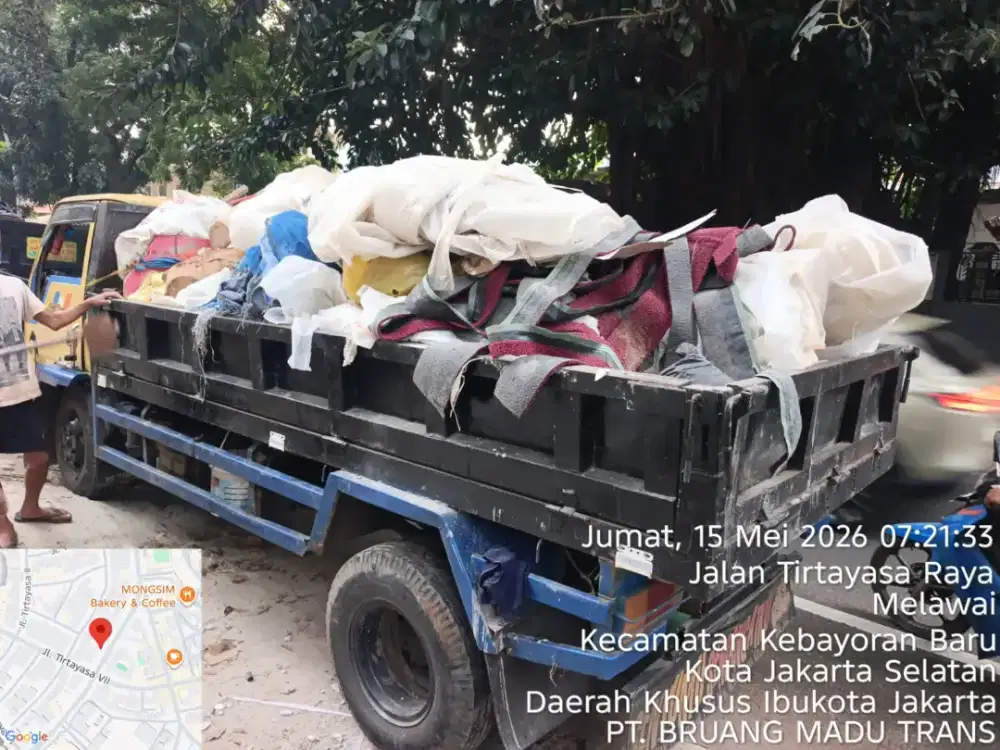Jasa buang puing dan angkut sampah