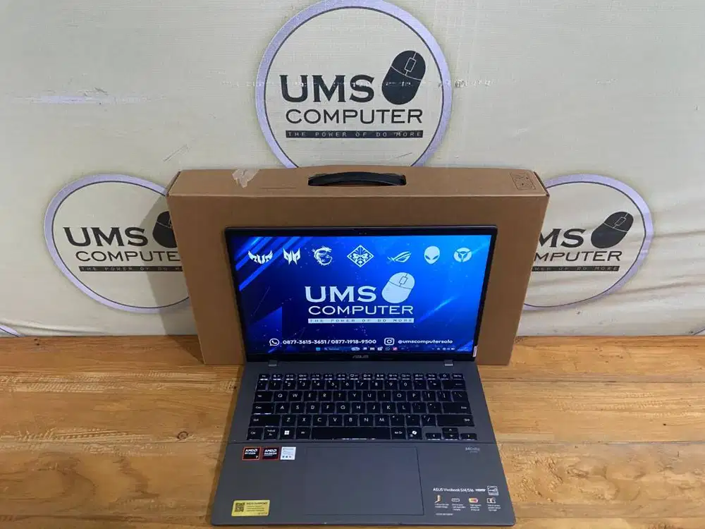 ASUS S14 M3407HA RYZEN 7-260 16GB SSD 1TB WUXGA GARANSI BNOB 2028