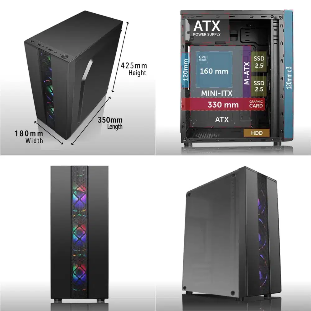 NEW  - Casing PC Gaming INFINITY CYCLOPS