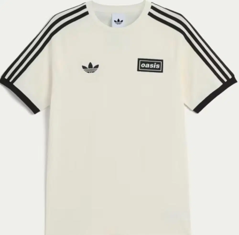Adidas x Oasis Tees T-Shirt Cream BNIB Original