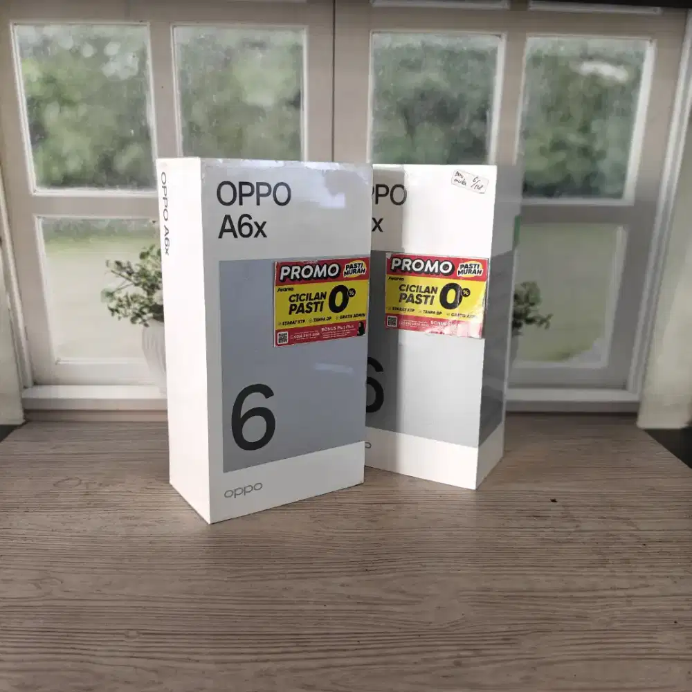 OPPO A6X RAM 12/128 JAMINAN LANCAR HINGGA 5 TAHUN FREE OPPO CARE