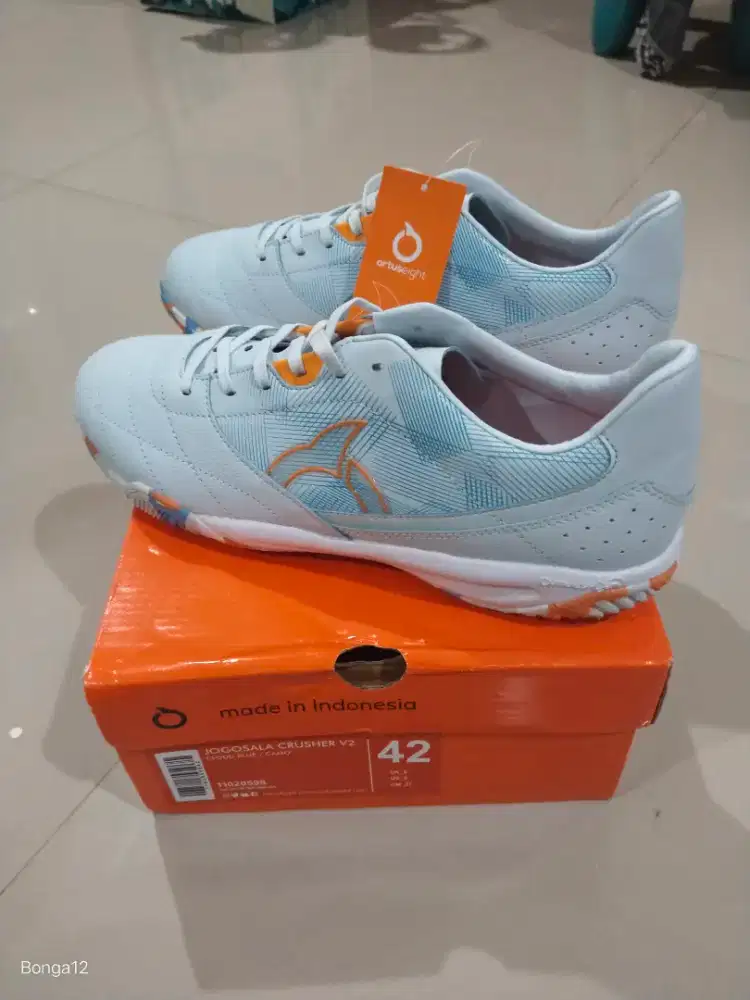 Sepatu Futsal Ortuseight Jogosala Crusher V2 Cloud Blue Camo