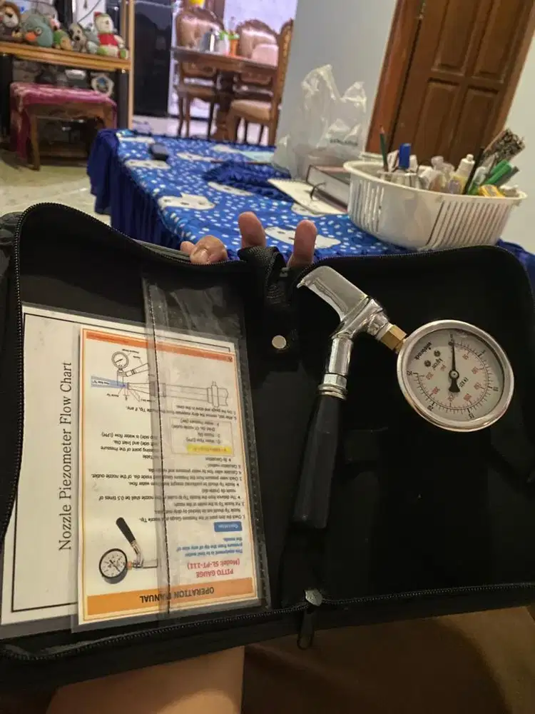 Shilla Pitot Gauge SL-PT-111 Untuk Ukur Tekanan Pemadam