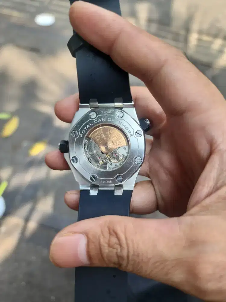 Fs : jam AP PIGUET Royal Oax Offshore premium Quality mesin jepang