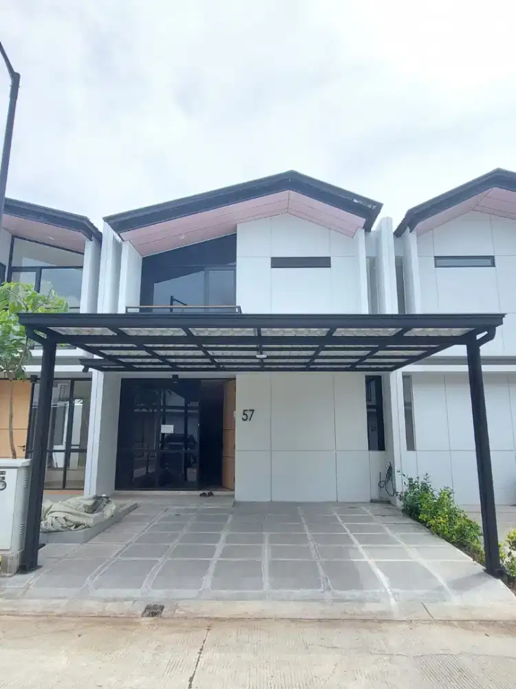 Kanopi besi hollow galvanis atap alderon double