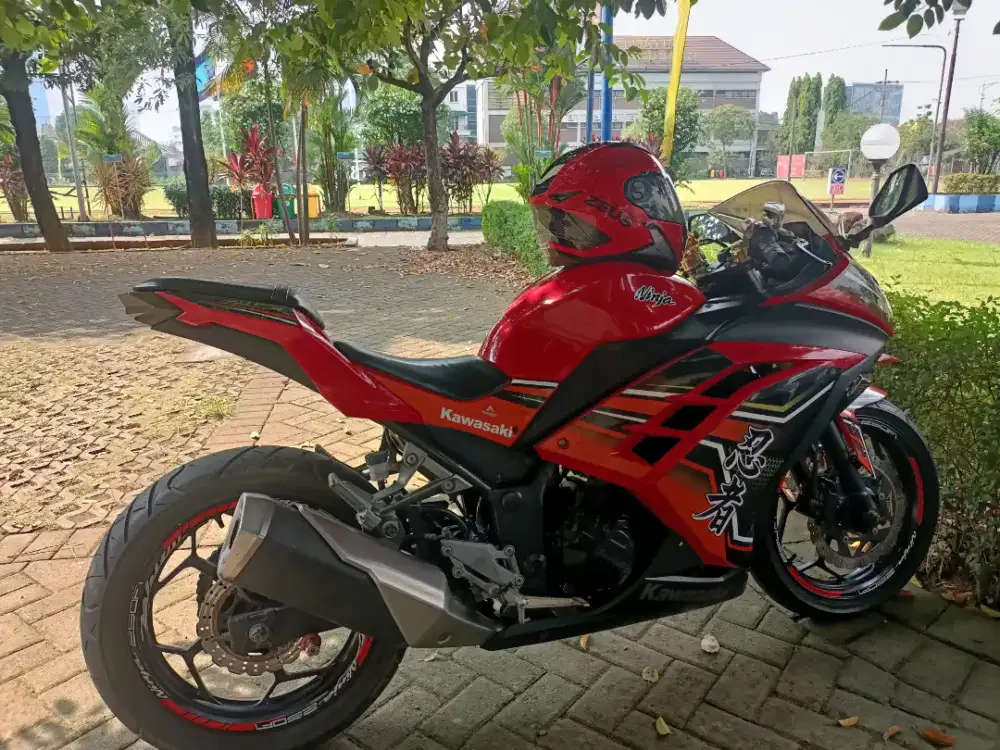 Ninja 250 Fi 2014 komplit