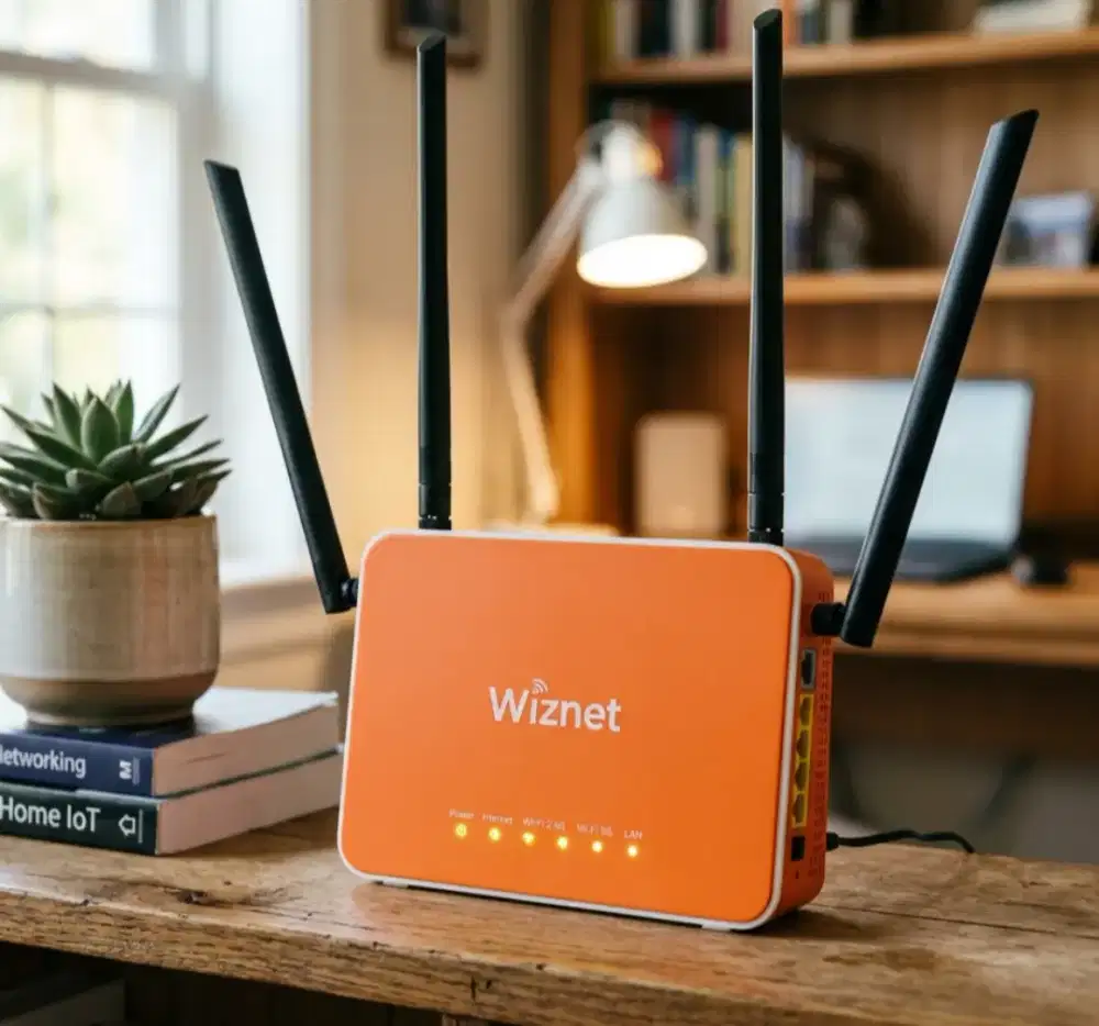 Pake Wifi Wiznet Lebih Kencang