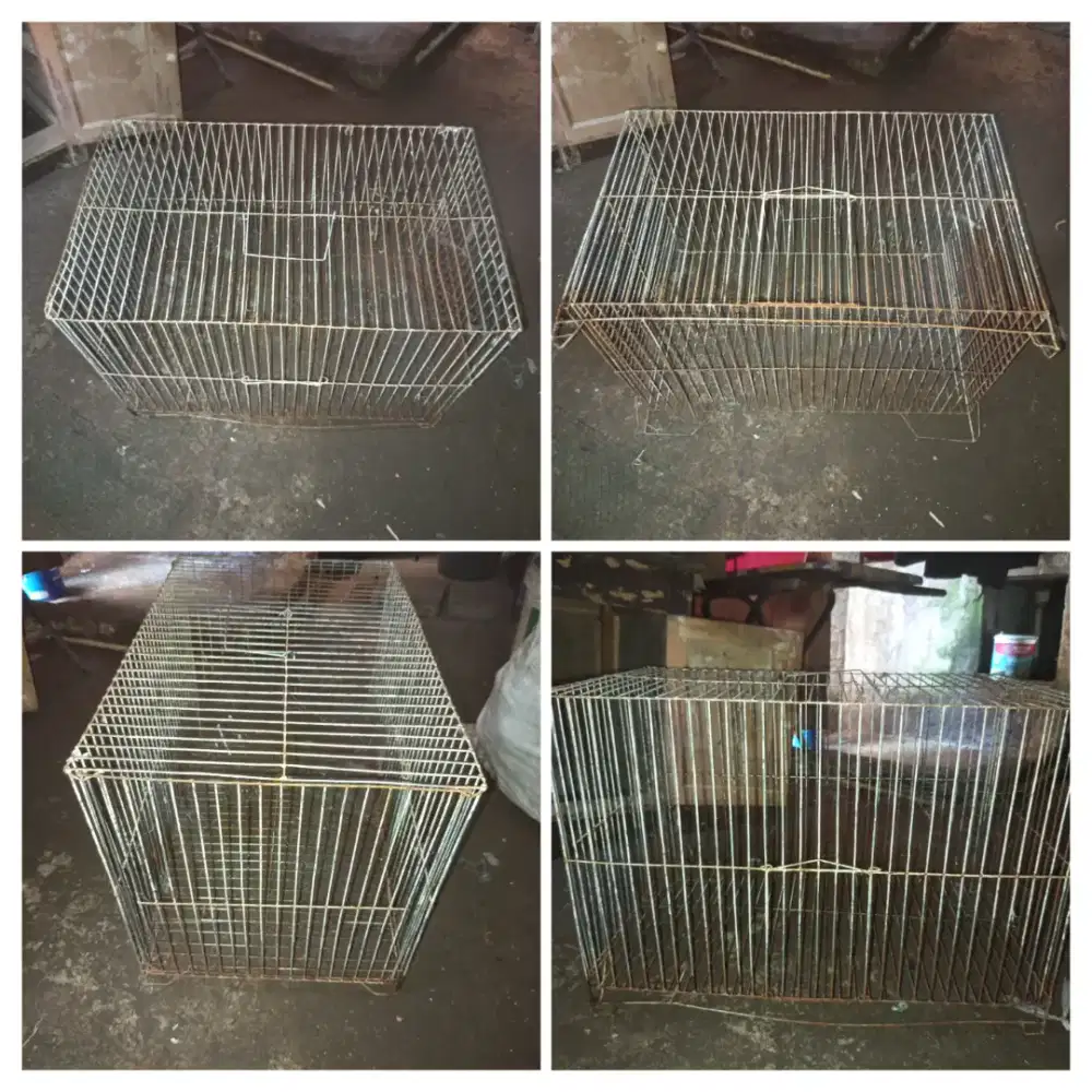 kandang besi, burung/ayam/kelinci