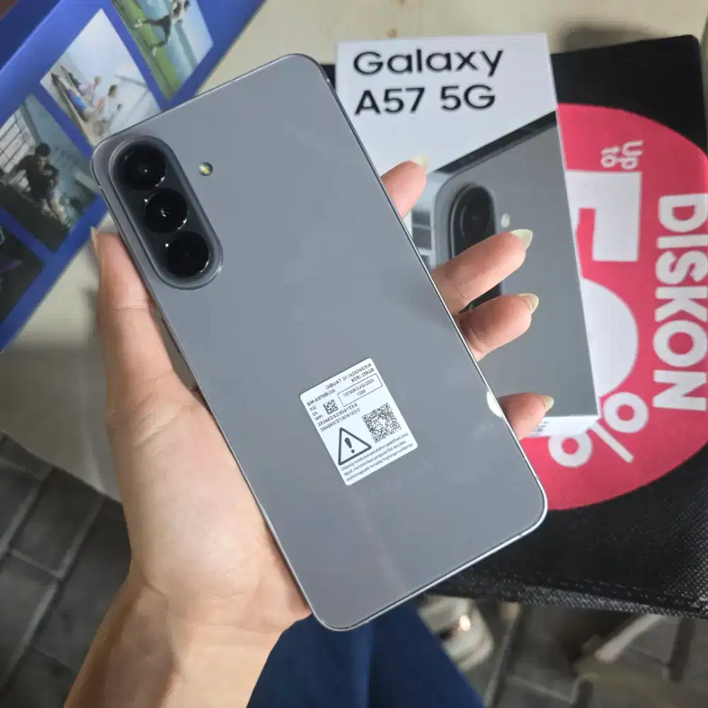 SAMSUNG GALAXY A57 8/256 GB COD FREE ONGKIR BONUS ADAPTOR