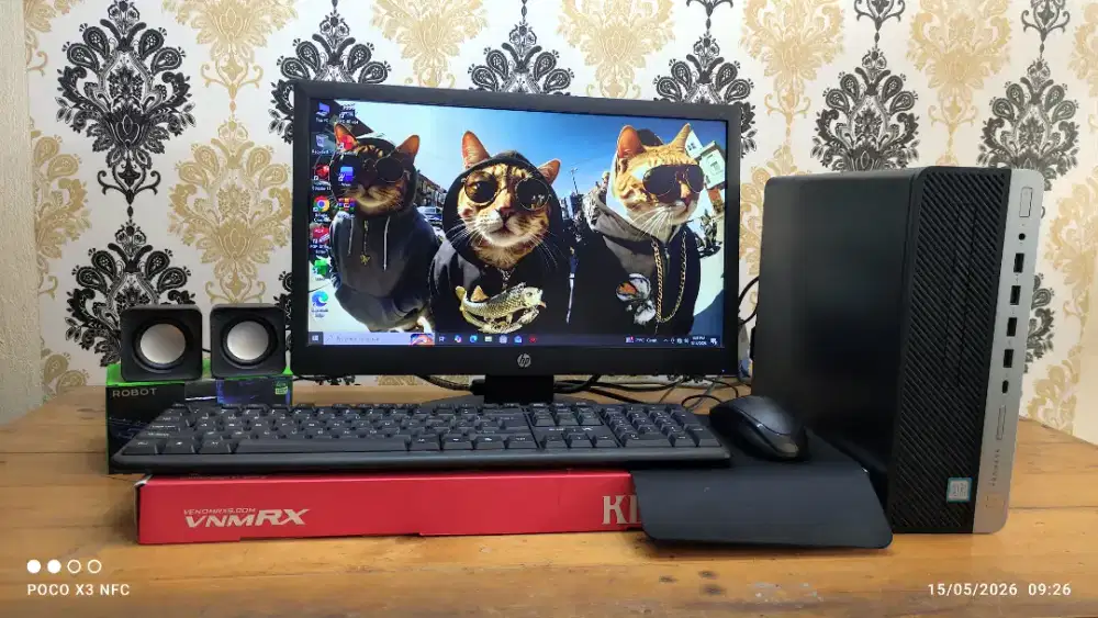 PC FULLSET CORE I5-8500, RAM 8GB DDR4, SSD 512GB, LED 19