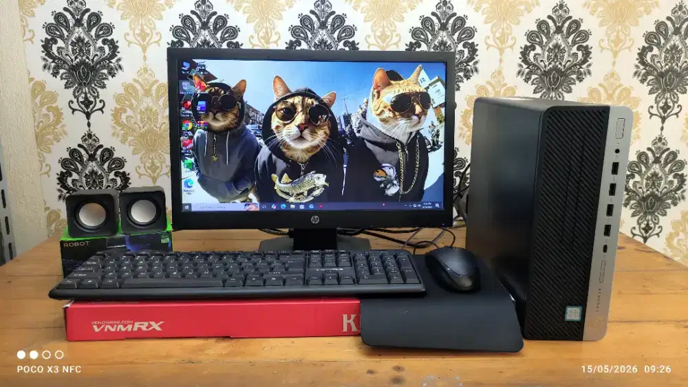 PC FULLSET CORE I5-8500, RAM 8GB DDR4, SSD 512GB, LED 19 NORMAL