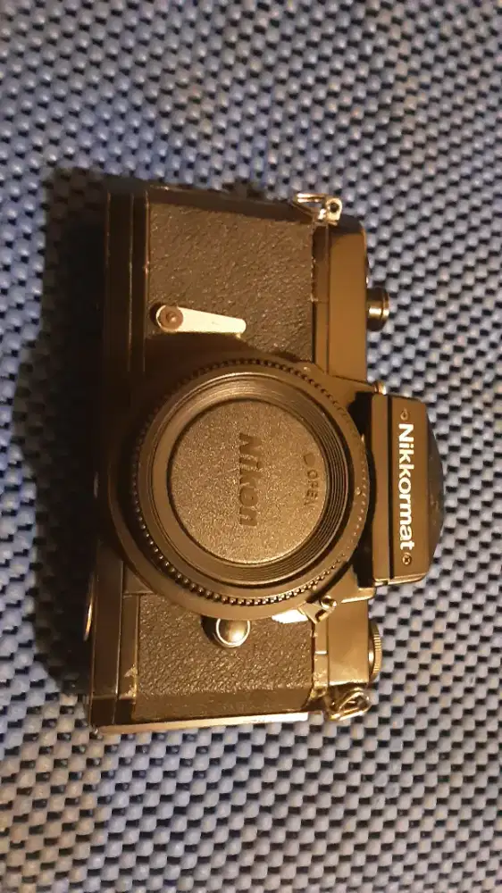 Kamera Manual Analog Nikon Nikkormat FT2 Black Body