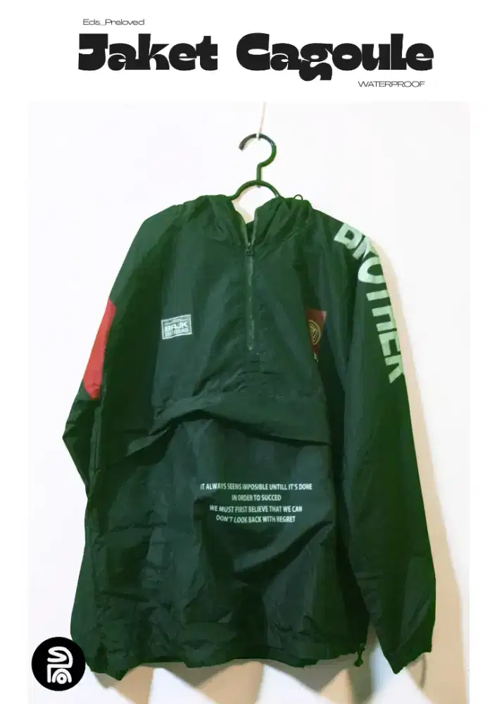 Jaket olahraga pagi/sore
