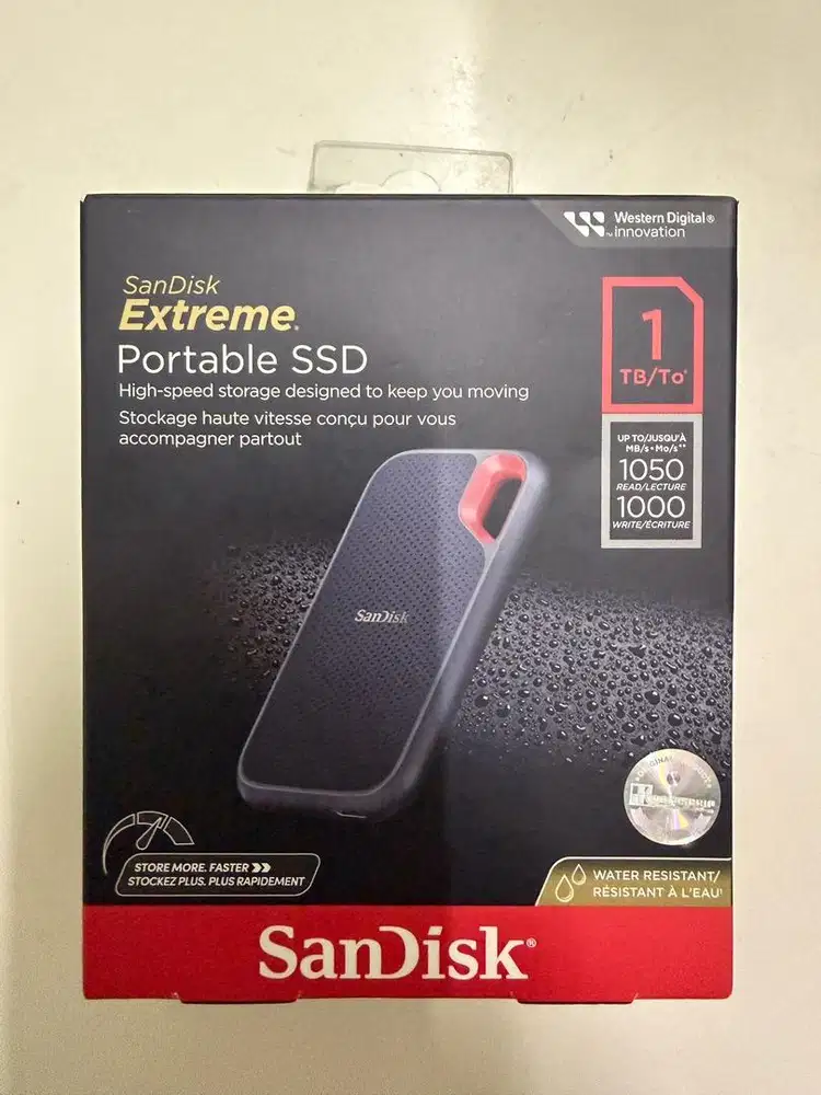Jual SSD External Extrime 1TB masih segel. Kelebihan beli jual murah
