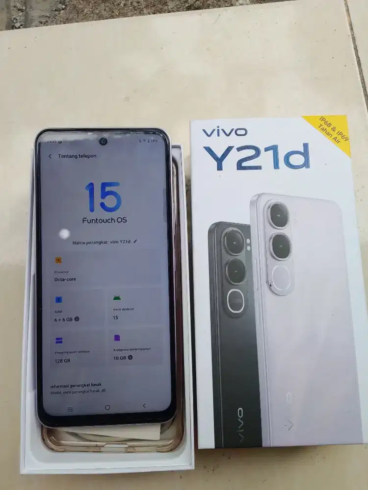 Vivo y21d purple
