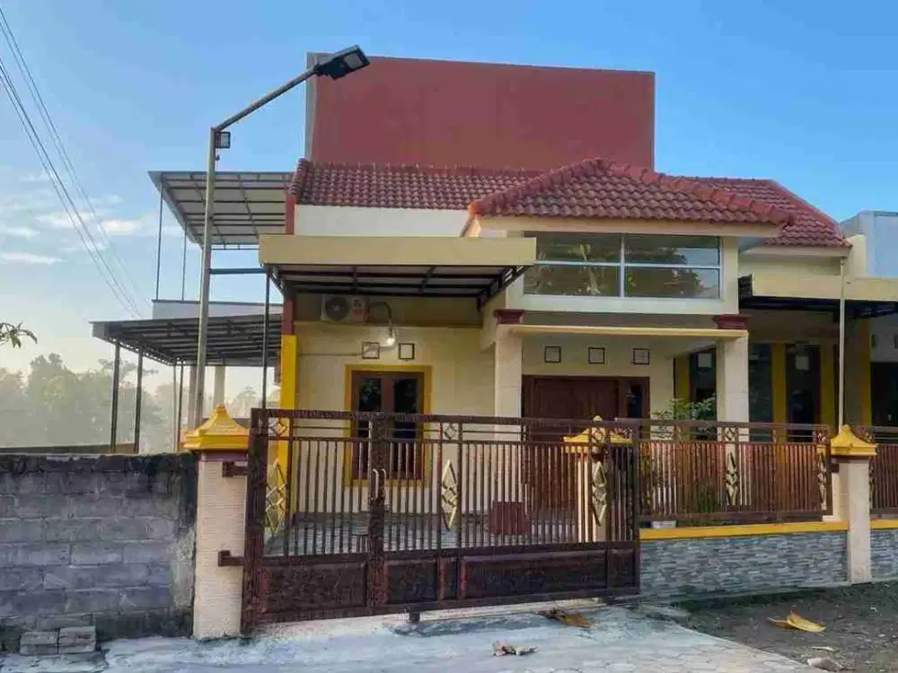 rumah tepi jalan cocok buat usaha lokasi di wonogiri