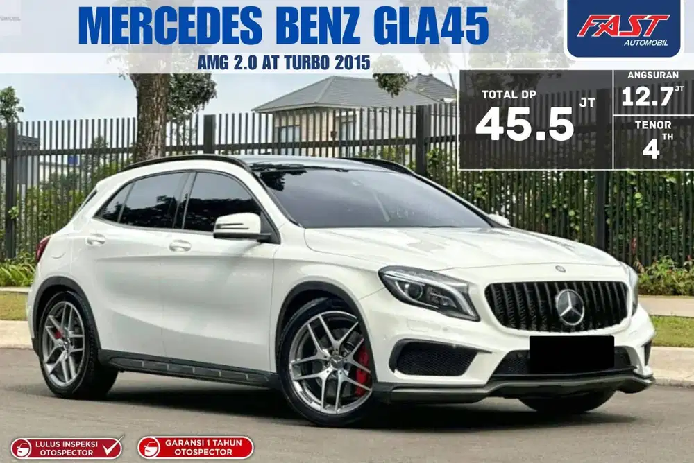 MERCEDES BENZ GLA45 AMG 2015 2.0 TURBO PANORAMIC LOW KM.41RB