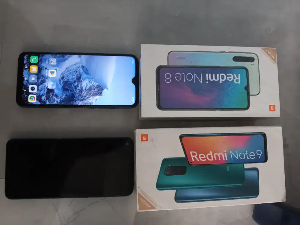 Redmi note 8 dan redmi  note 9