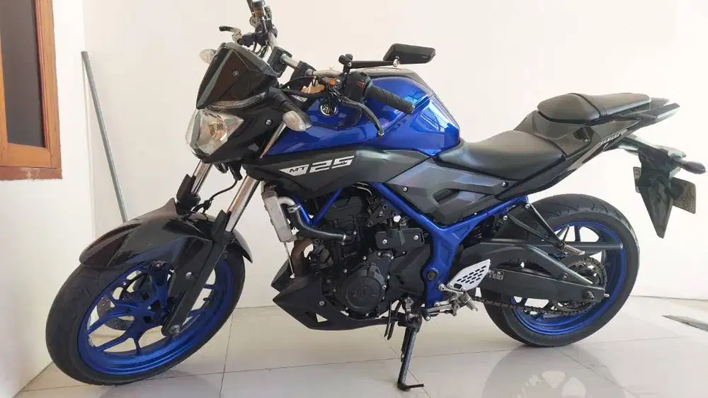 YAMAHA MT-25 BIRU TAHUN 2019