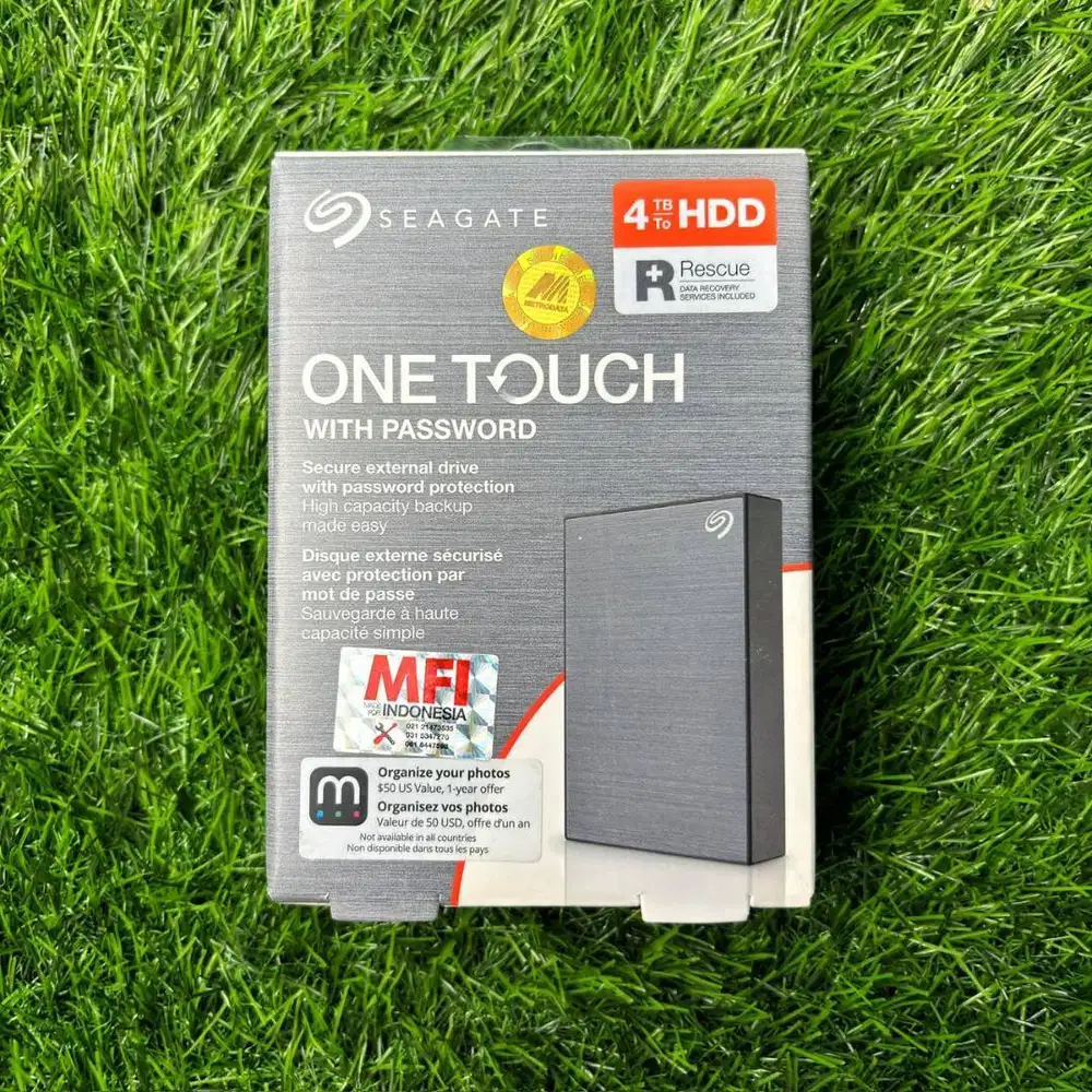 Seagate One Touch 4TB External Hard Drive HDD Portable HDD Portable
