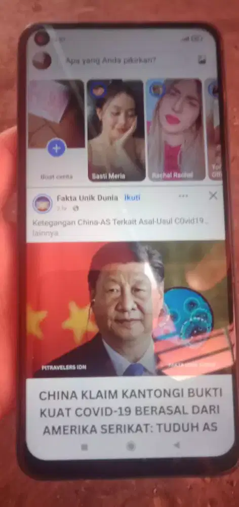 Hp retmi not 9 ram 4 hp mulus min pemakaian j