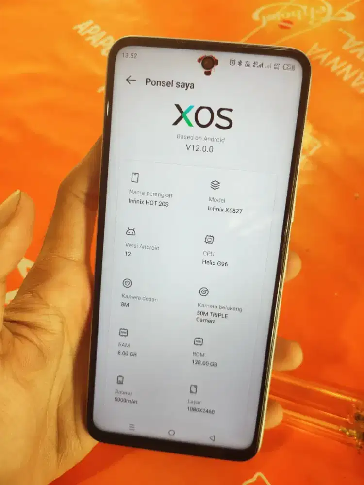 Infinix hot 20s 8/128