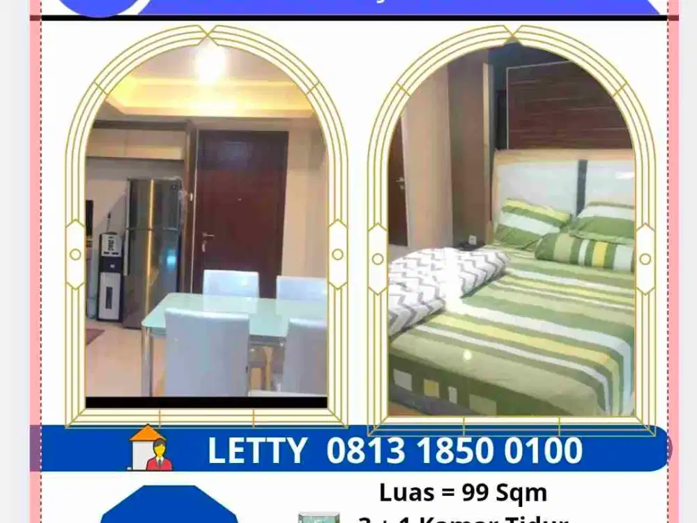 Apartemen Springhill Terrace 3 BR Kemayoran Jakarta
