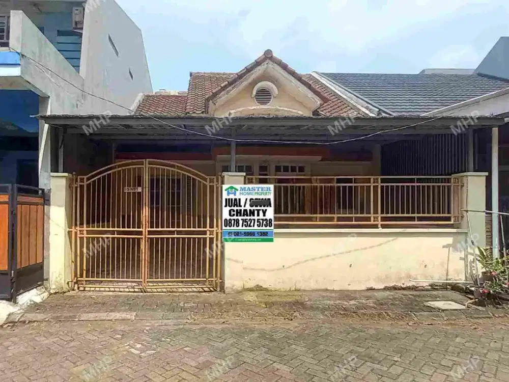 Rumah Luas 120 Depan Taman Dijual